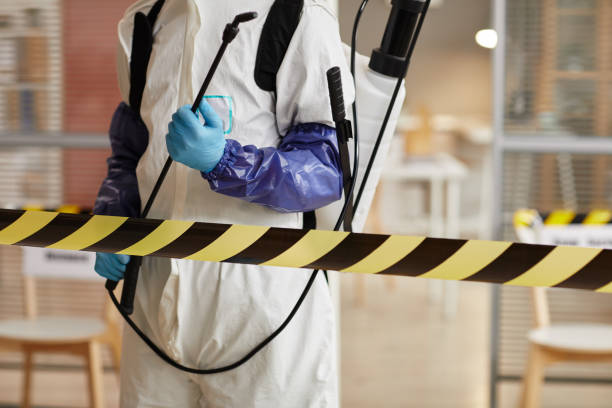 Professional Infectious Disease Decontamination technician working in Chandler, TX